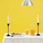Set of 3 Lavish Kitchen Isle decorative candlestick holders for fireplace or dining table home decor.