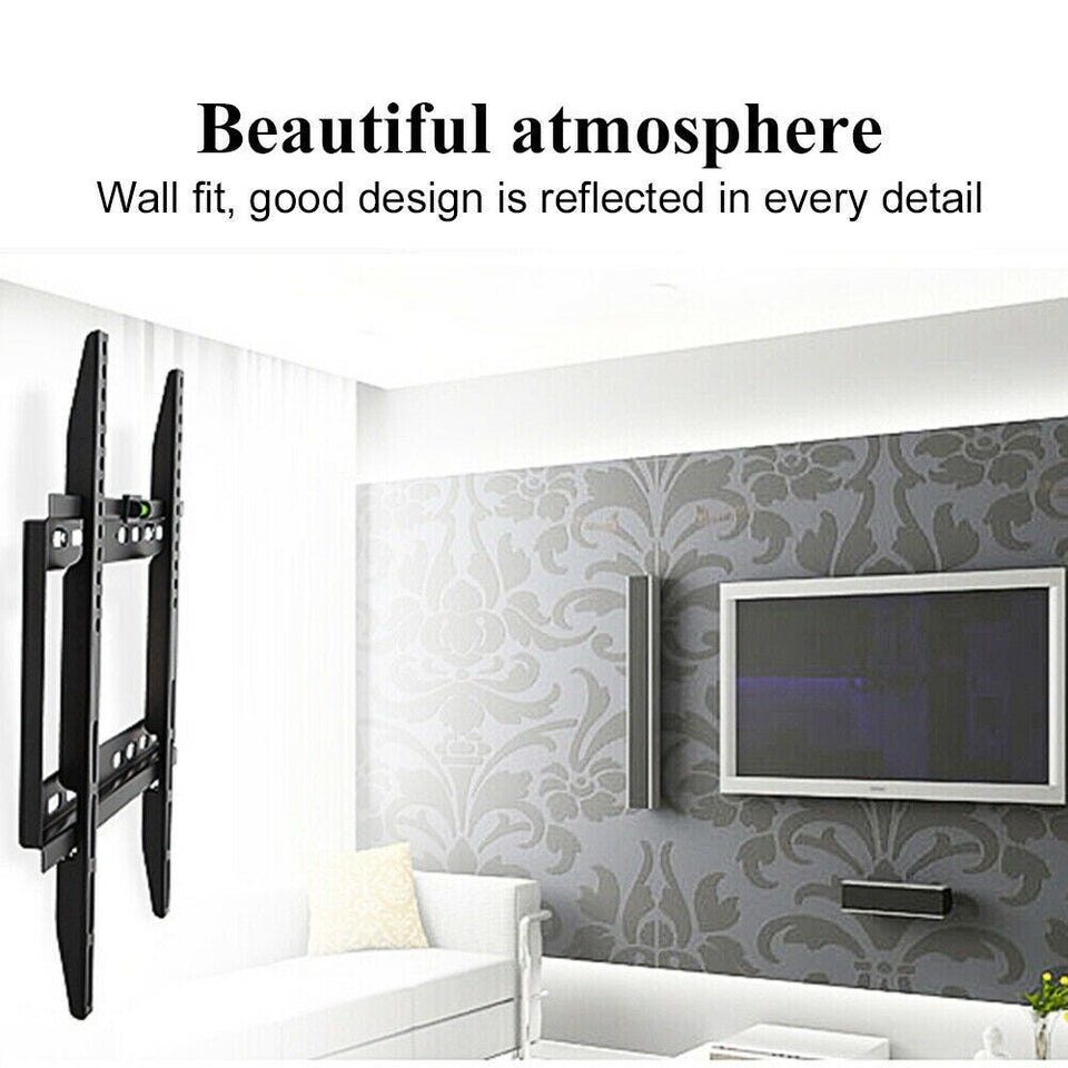 TV Wall Bracket Mount Slim for 26- 63 Inch Flat 3D LCD LED Plasma