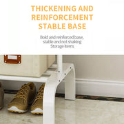 Heavy Duty Double Clothes Rail Hanging Rack Garment Display Stand Storage Portable Wardrobe Shelf