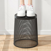Small metal mesh waste paper bin in various colors, 20x26cm, ideal for bedrooms and recycling, by Lavish Kitchen Isle.