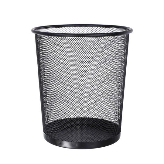 Metal Mesh Waste Paper Bin 20 x 26cm – Compact Bedroom and Office Bin