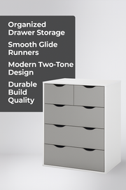 3+ 2 Chest of Drawers Bedroom Furniture Bedside Cabinet Storage - Lavish Kitchen Isle