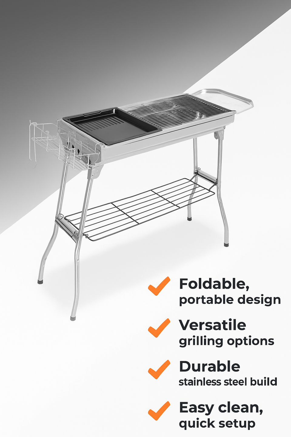 Portable Stainless Steel Grill
