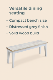 Signature Dining Bench (130cm) - Lavish Kitchen Isle