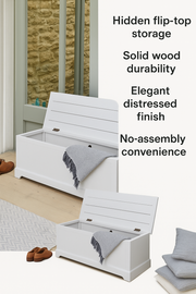 Signature Hallway Storage Bench - Lavish Kitchen Isle