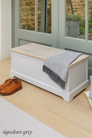 Signature Hallway Storage Bench - Lavish Kitchen Isle