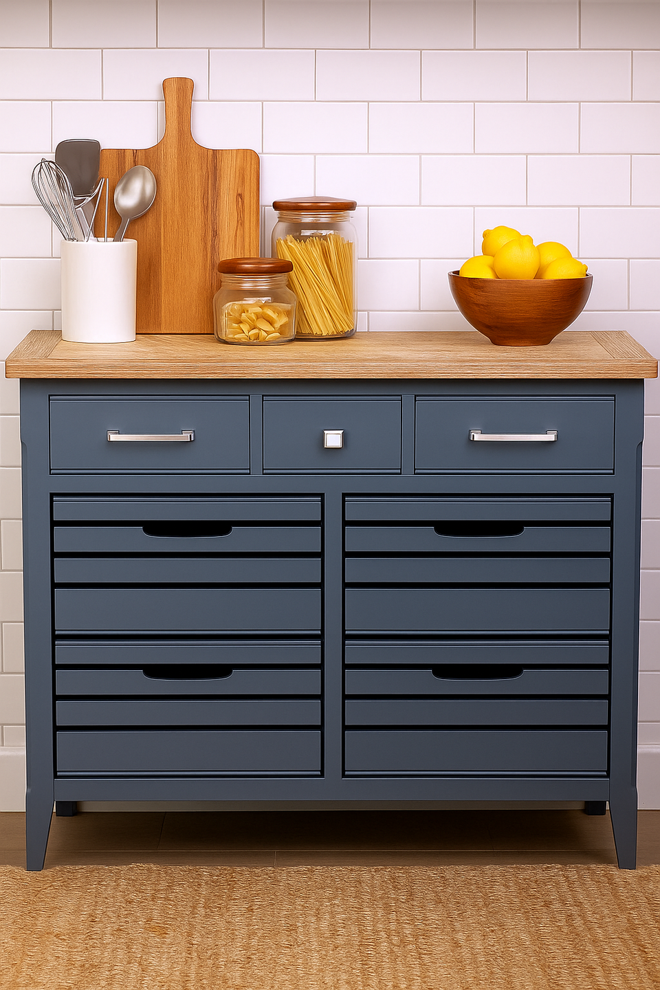 Signature Blue Sideboard / Servery