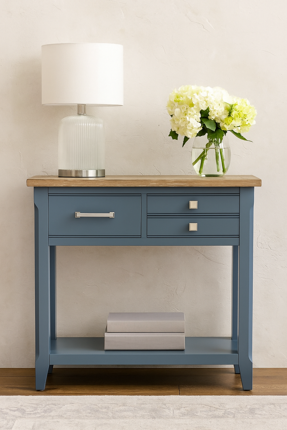 Signature Blue - Reclaimed Small Console Table