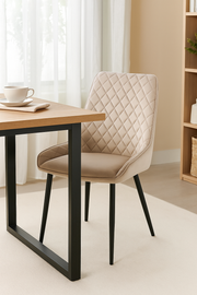 Signature Blue Dining Chair - MINK (Pack of Two) - Lavish Kitchen Isle