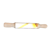 Durable Wooden Rolling Pin with Comfortable Handle for Home Baking and Dough Rolling