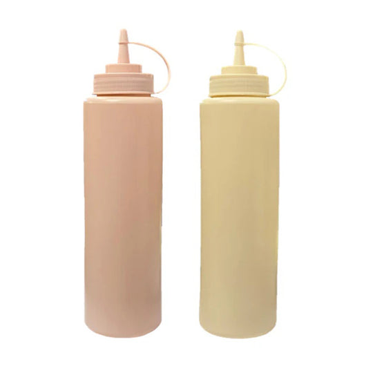High-Capacity 1 Litre Sauce Bottle for Restaurants, Cafés and Homes