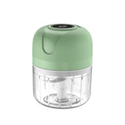 Lavish Kitchen Isle USB rechargeable mini garlic and vegetable chopper, compact kitchen tool for quick food prep.