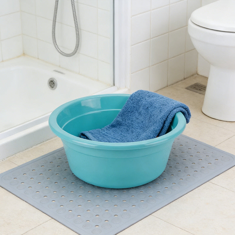 Lavish Kitchen Isle lightweight plastic washing up bowl in 39cm with random colors, ideal for kitchen cleaning and dishwashing.