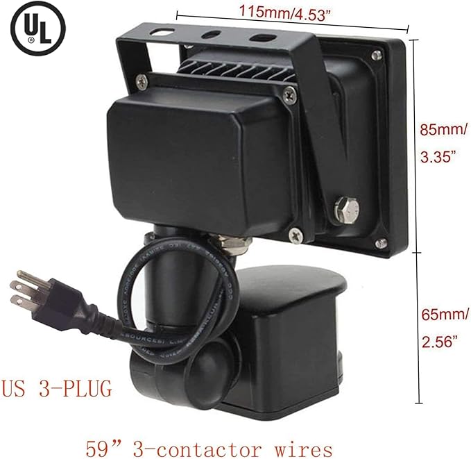 10W Weatherproof LED Motion Sensor Light for Outdoor Security