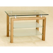 Adina Oak TV Bench – Solid Oak Entertainment Unit with Elegant Storage, Media Console for Stylish Living Rooms - Lavish Kitchen Isle