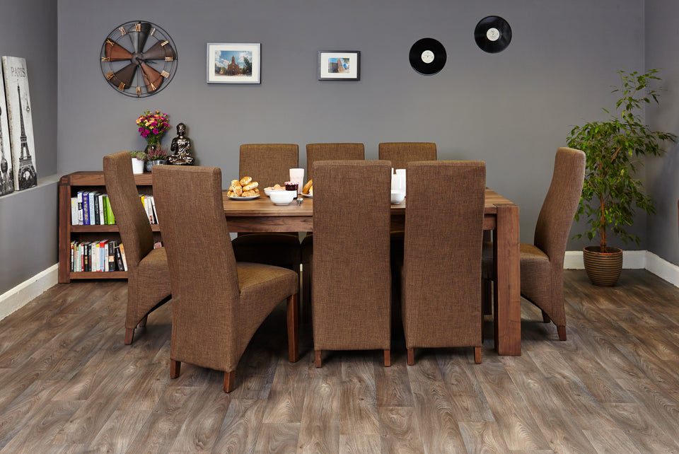 Walnut Large Dining Table (Seats 6-8)