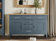 Signature Blue Large Sideboard - Lavish Kitchen Isle