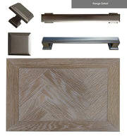 Signature Blue - Large Widescreen Television Cabinet - Lavish Kitchen Isle