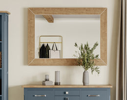 Signature Blue Mirror (Hangs Landscape & Portrait) - Lavish Kitchen Isle