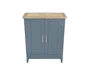 Signature Blue Shoe Storage Cupboard - Lavish Kitchen Isle