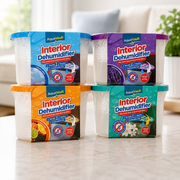 4 Pack 400ml Unscented Dehumidifier Moisture Absorbers