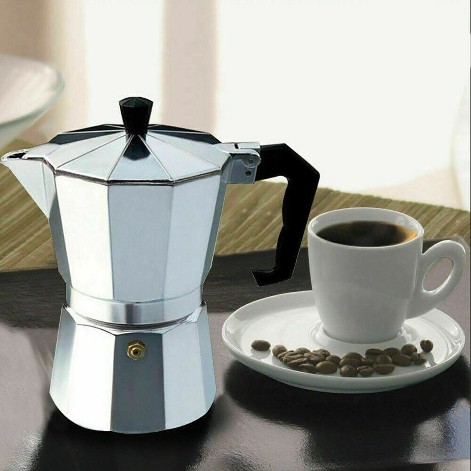 Octagonal Coffee Percolator Moka Coffee Maker Pot