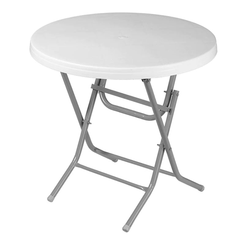Round Folding Table for Restaurant Bar Cafe Commercial Dining 80 x 73 cm