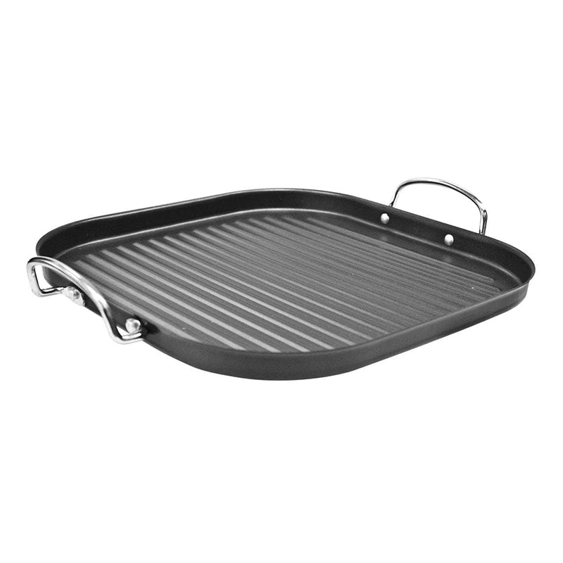 Non-stick Grill Plate Kitchen Grill with Handles 33.4 x 29 x 5cm