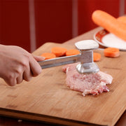 22cm Lavish Kitchen Isle aluminium meat mallet tenderiser with double-sided hammer for effective meat preparation.