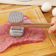 22cm Lavish Kitchen Isle aluminium meat mallet tenderiser with double-sided hammer for efficient meat preparation.