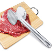 22cm Lavish Kitchen Isle aluminium meat mallet tenderiser with double-sided hammer for effective meat preparation.