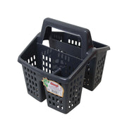 Kitchen Utensil Organiser Basket with Handle 4 Compartments Plastic