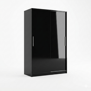 Lavish Kitchen Isle Topline sliding door wardrobe with two mirrored doors, modern bedroom storage unit, sleek contemporary design