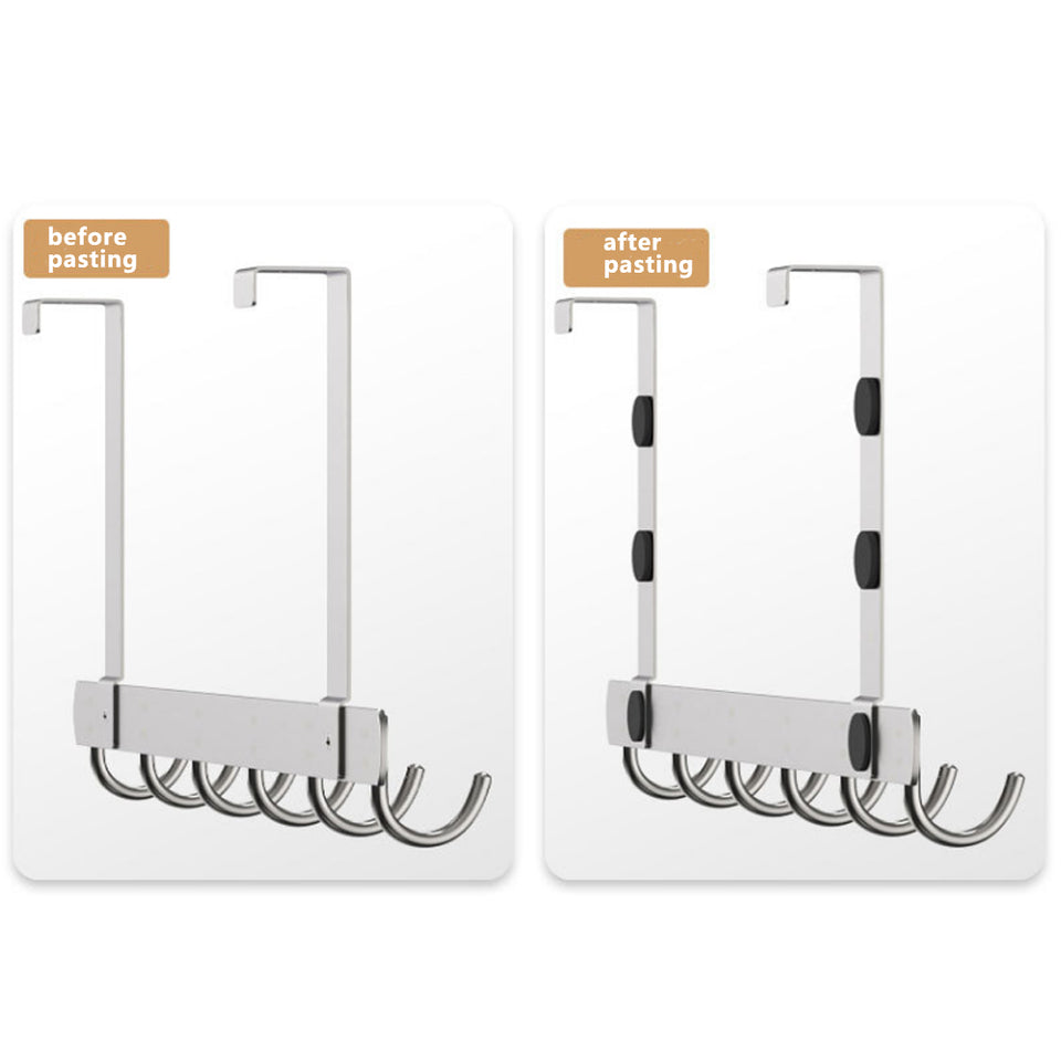 Long Over The Door Hooks Stainless Steel Towel Rack Hooks