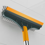 Lavish Kitchen Isle 3-in-1 floor scrub brush squeegee with rotating head for efficient cleaning and water removal.