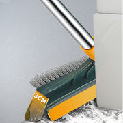 Lavish Kitchen Isle 3-in-1 floor scrub brush squeegee mop with rotating head, ideal for cleaning and water removal.