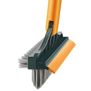 Lavish Kitchen Isle 3-in-1 floor scrub brush squeegee mop with rotating head for efficient cleaning of floors and water spills.