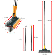 Lavish Kitchen Isle 3-in-1 floor scrub brush squeegee mop with rotating head for versatile cleaning of floors and surfaces.
