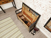 Urban Chic Storage Monks Bench (with shoe storage) - Lavish Kitchen Isle