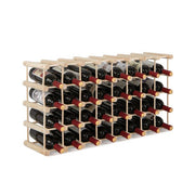 Freestanding Wooden Wine Rack for Up to 36 Bottles - Lavish Kitchen Isle