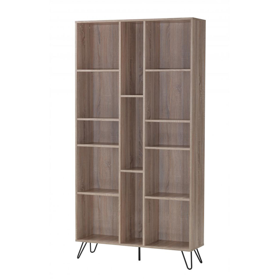 Sonoma Large Bookcase – Tall Modern Storage & Display Shelving Unit for Stylish Homes - Lavish Kitchen Isle