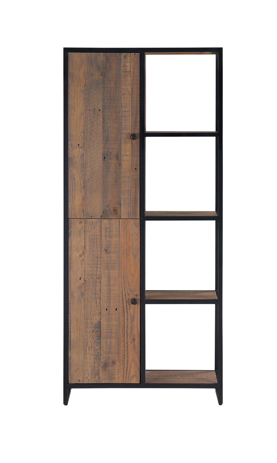 Ooki Reclaimed Wood Tall Funky Bookcase