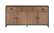 Ooki Reclaimed Wood Large Door / Drawer Sideboard - Lavish Kitchen Isle