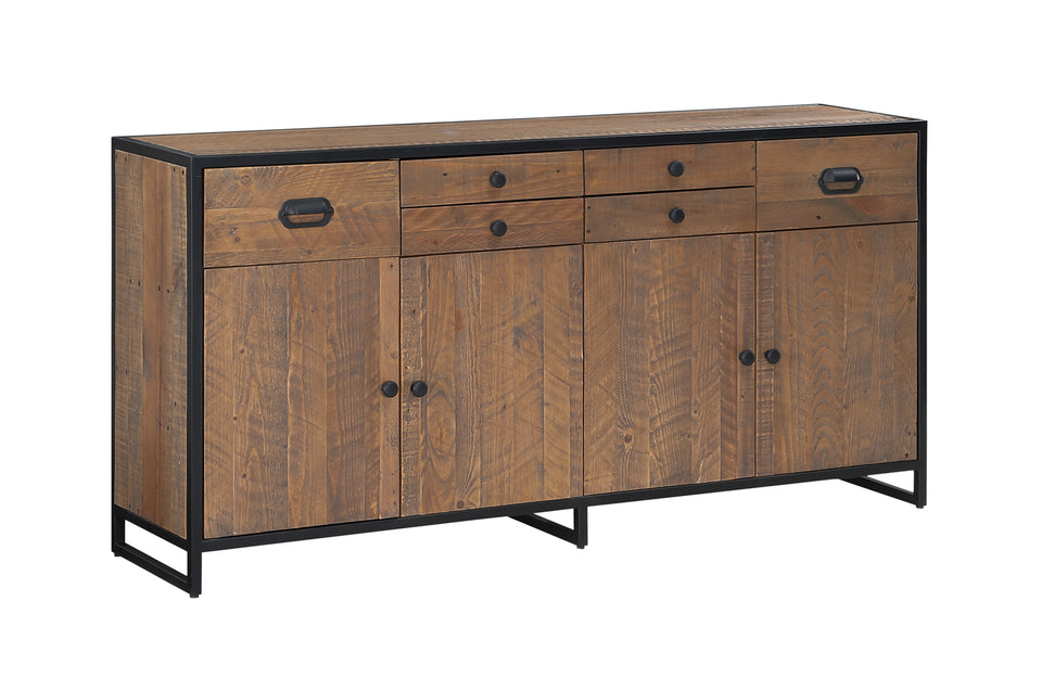 Ooki Reclaimed Wood Large Door / Drawer Sideboard