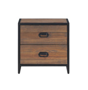 Ooki reclaimed wood modular low chest of drawers by Baumhaus, featuring a rustic design and multiple spacious drawers.