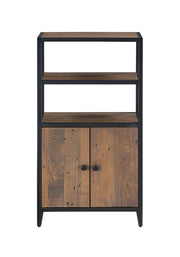 Ooki Reclaimed Wood- Modular Medium Cupboard with doors and Shelves - Lavish Kitchen Isle