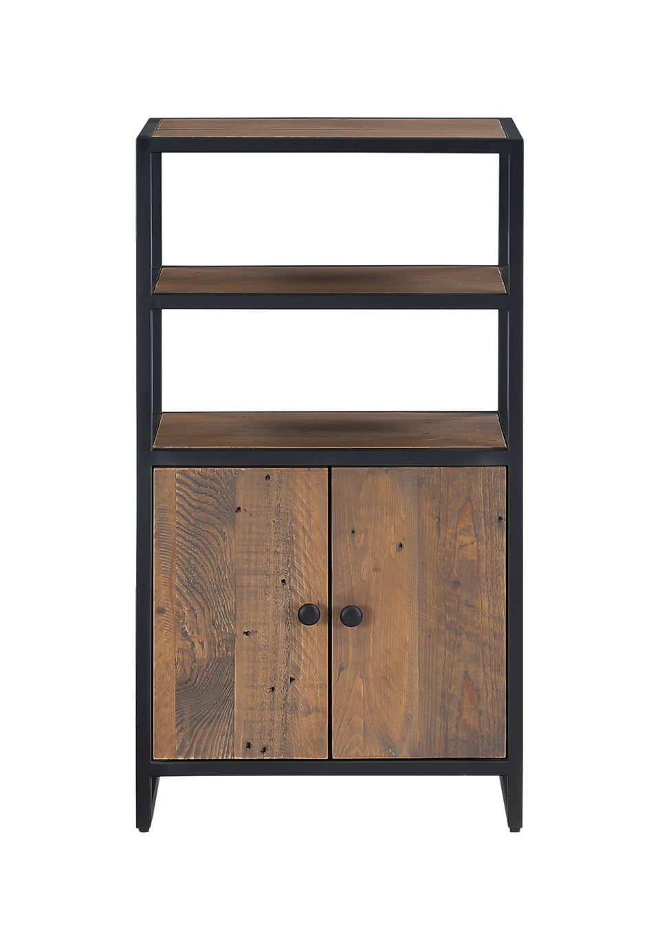 Ooki Reclaimed Wood- Modular Medium Cupboard with doors and Shelves