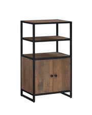 Ooki Reclaimed Wood- Modular Medium Cupboard with doors and Shelves - Lavish Kitchen Isle