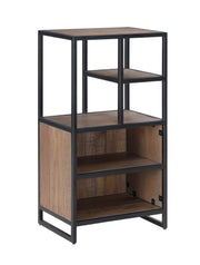 Baumhaus Ooki reclaimed wood modular tall open bookshelf with multiple shelves and open design for modern storage.
