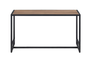 Ooki reclaimed wood tall open coffee table by Baumhaus, showcasing a rustic design and spacious lower shelf for storage.